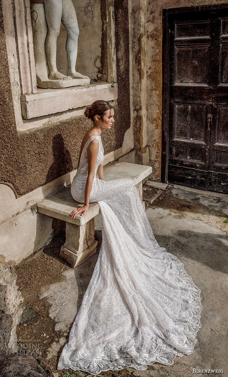 birenzweig 2018 bridal sleeveless illusion bateau sweetheart neckline full embellishment elegant fit and flare sheath wedding dress open back chapel train (3) bv birenzweig 2018 bridal sleeveless illusion bateau sweetheart neckline full embellishment elegant fit and flare sheath wedding dress open back chapel train (3) bv