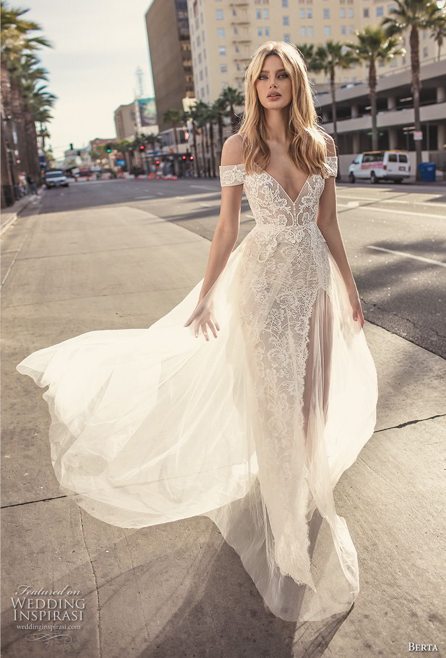 berta 2019 muse bridal spaghetti strap cold shoulder v neck full embellishment romantic soft a line wedding dress scoop back sweep train (1) mv berta 2019 muse bridal spaghetti strap cold shoulder v neck full embellishment romantic soft a line wedding dress scoop back sweep train (1) mv