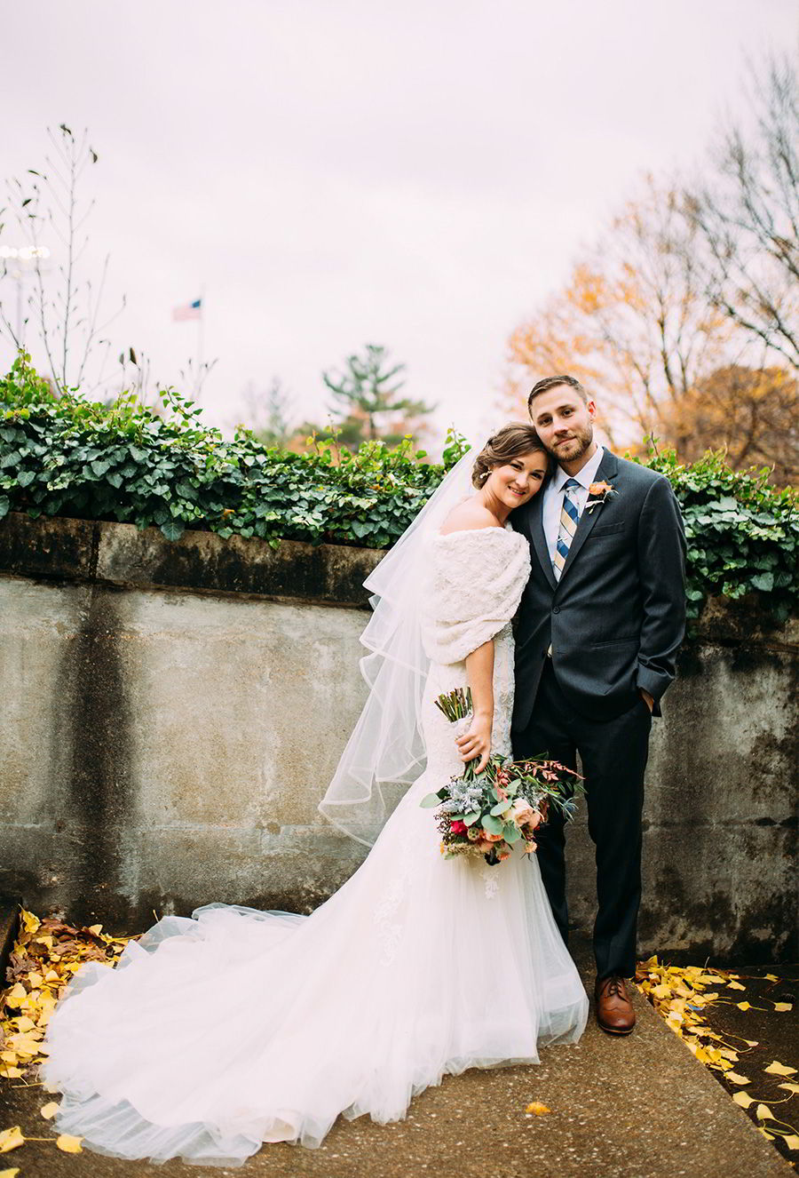 maggie sottero 2018 gold dress (afton) off shoulder straps lace sweetheart bodice mermaid wedding dress light gold color zoelife photo bride emily groom 2