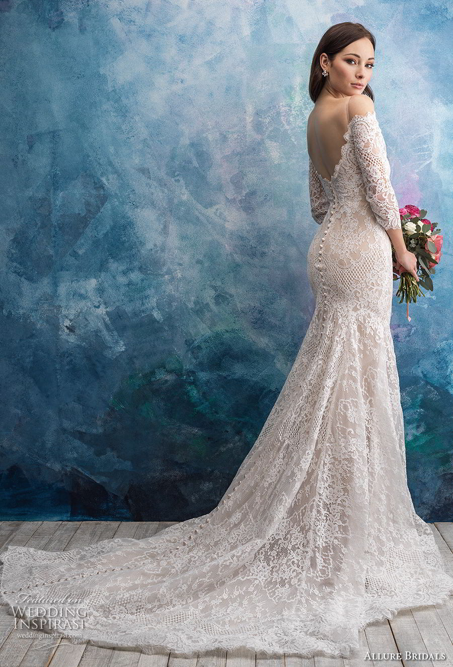 allure mermaid wedding dress