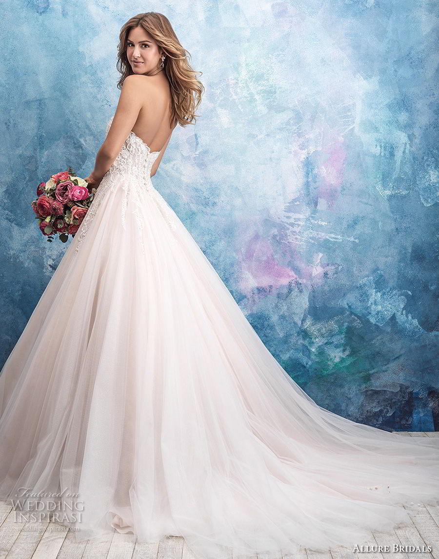 allure bridal a line