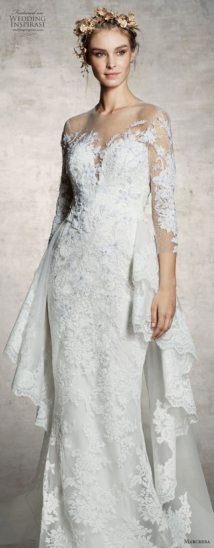 Marchesa Spring 2019 Wedding Dresses | Wedding Inspirasi