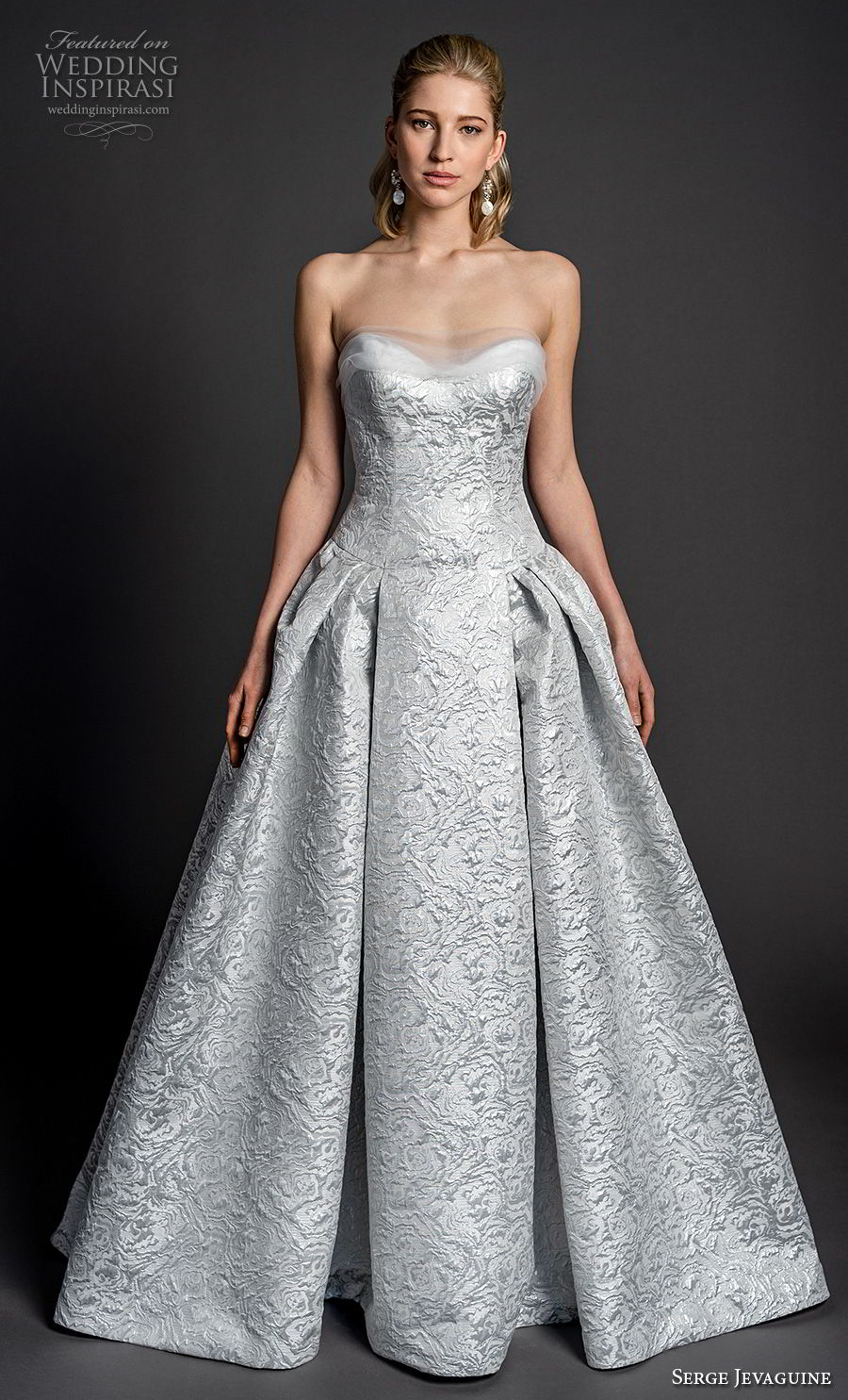 serge jevaguine 2019 bridal strapless sweetheart neckline full embellishment glamorous elegant light blue ball gown a line wedding dress (4) mv serge jevaguine 2019 bridal strapless sweetheart neckline full embellishment glamorous elegant light blue ball gown a line wedding dress (4) mv