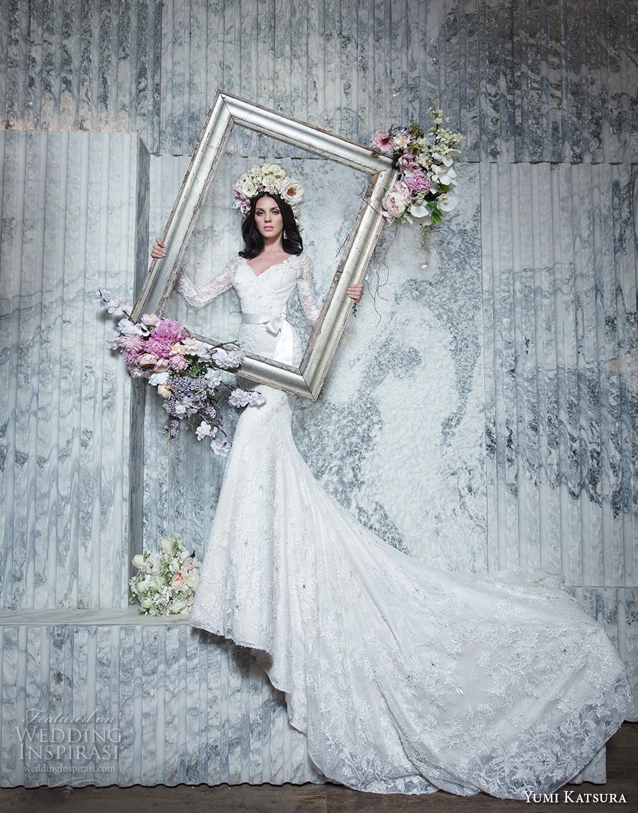 yumi katsura spring 2019 bridal long sleeves v neck full embellishment elegant fit and flare wedding dress long train (13) mv yumi katsura spring 2019 bridal long sleeves v neck full embellishment elegant fit and flare wedding dress long train (13) mv