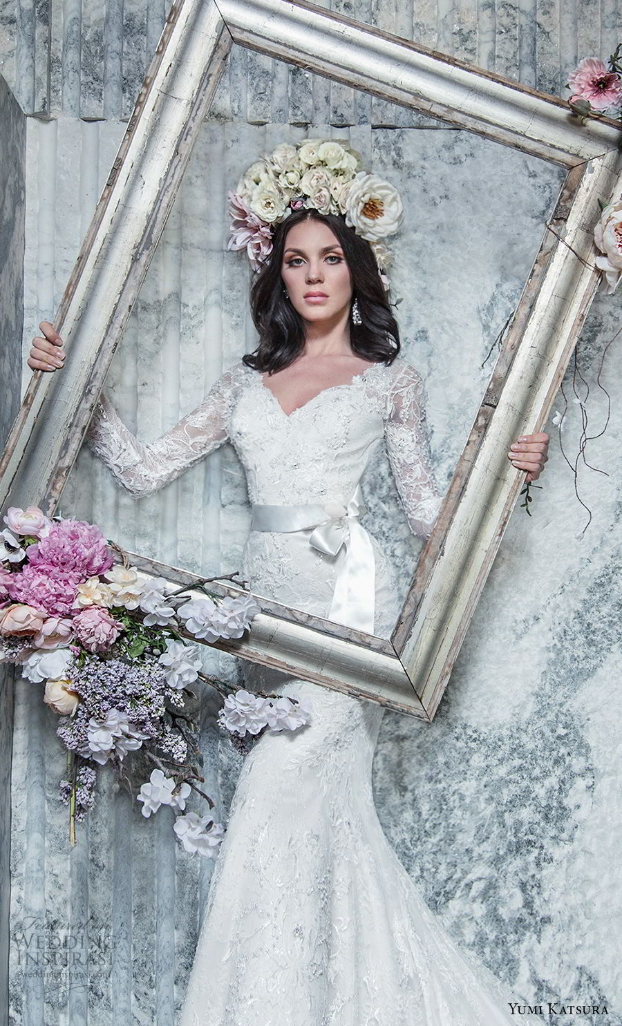 yumi katsura spring 2019 bridal long sleeves v neck full embellishment elegant fit and flare wedding dress long train (13) zv yumi katsura spring 2019 bridal long sleeves v neck full embellishment elegant fit and flare wedding dress long train (13) zv