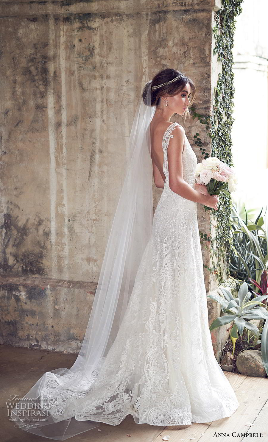 anna campbell 2019 bridal sleeveless v neck full embellishment elegant romantic a line wedding dress backless medium train (14) sdv anna campbell 2019 bridal sleeveless v neck full embellishment elegant romantic a line wedding dress backless medium train (14) sdv