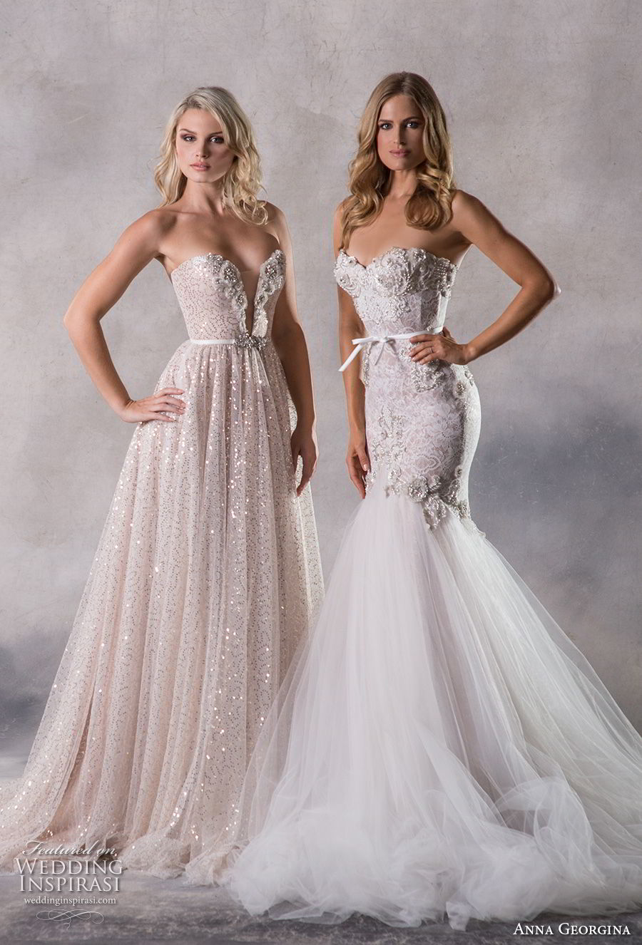 glitzy bridesmaid dresses