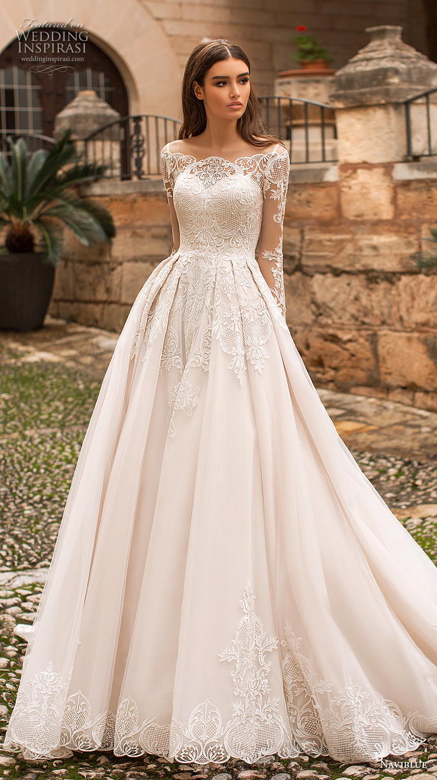 naviblue 2019 wedding dresses