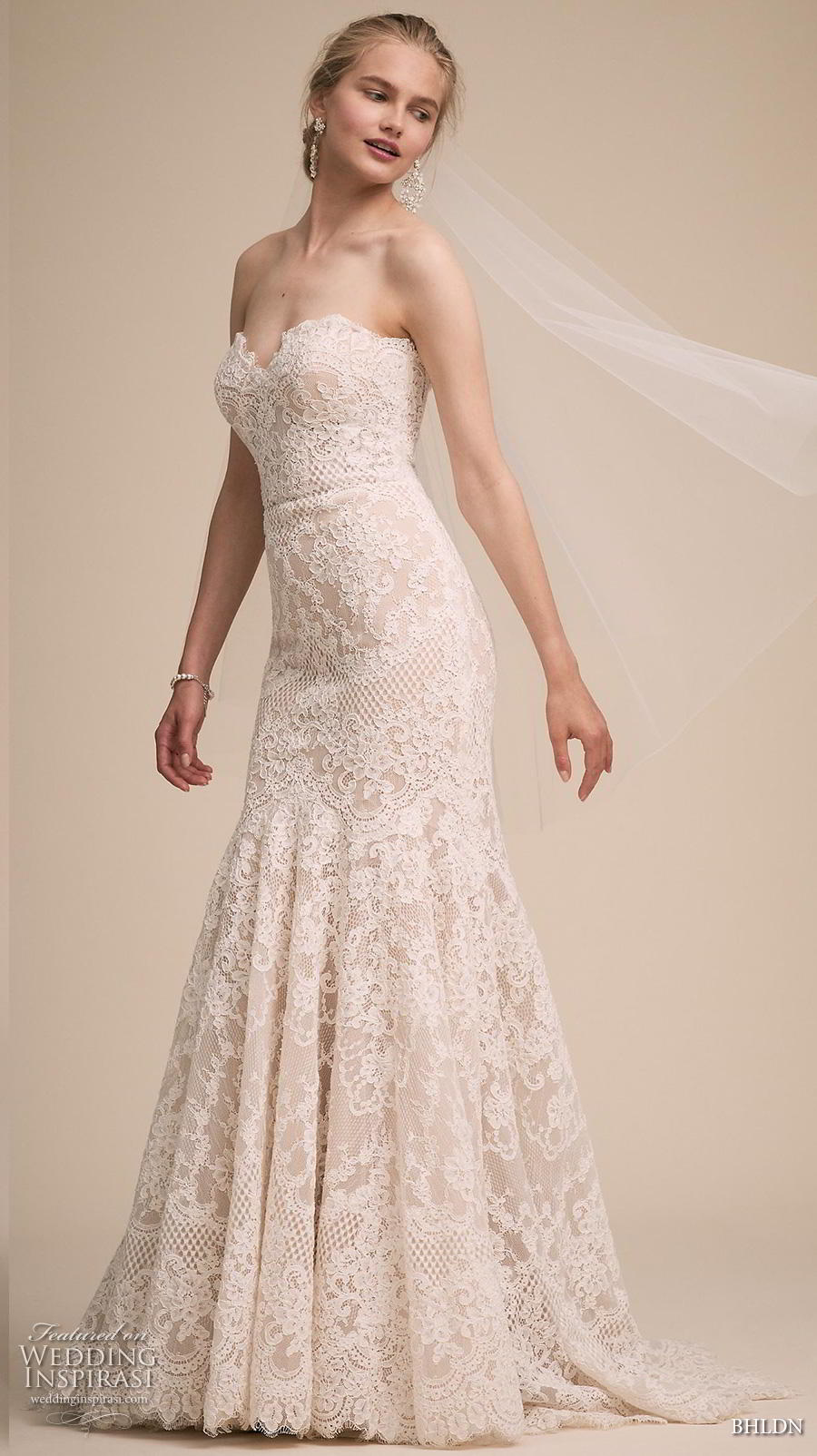 bhldn 2018 own bridal strapless sweetheart neckline full embellishment romantic modified a line wedding dress sweep train (3) mv bhldn 2018 own bridal strapless sweetheart neckline full embellishment romantic modified a line wedding dress sweep train (3) mv