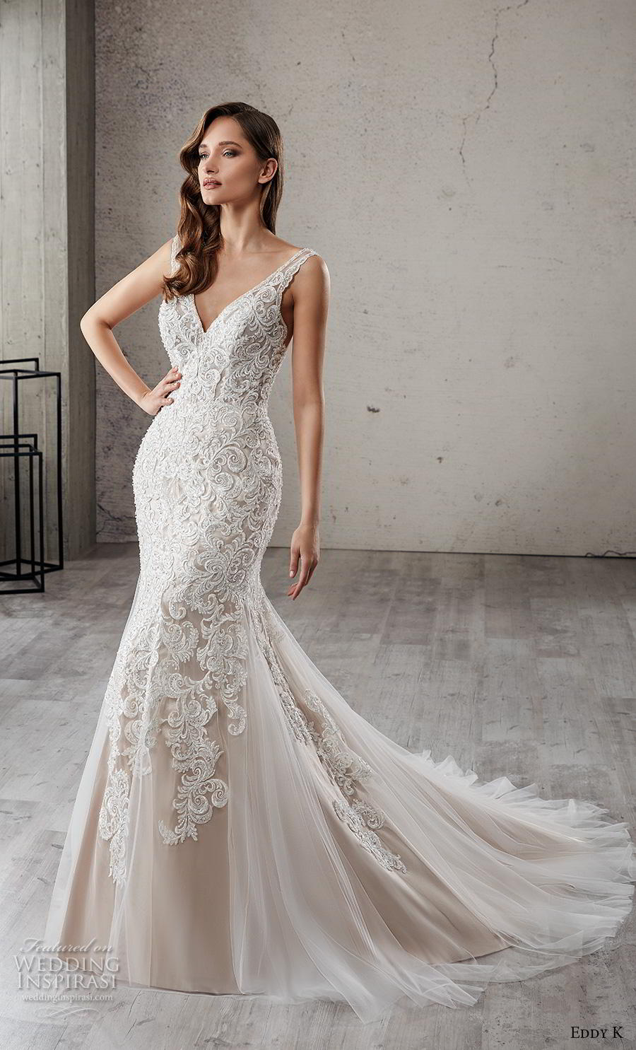 eddy k 2019 couture bridal sleeveless v neck full embellishment elegant fit and flare wedding dress lace rasor back chapel train (11) mv eddy k 2019 couture bridal sleeveless v neck full embellishment elegant fit and flare wedding dress lace rasor back chapel train (11) mv