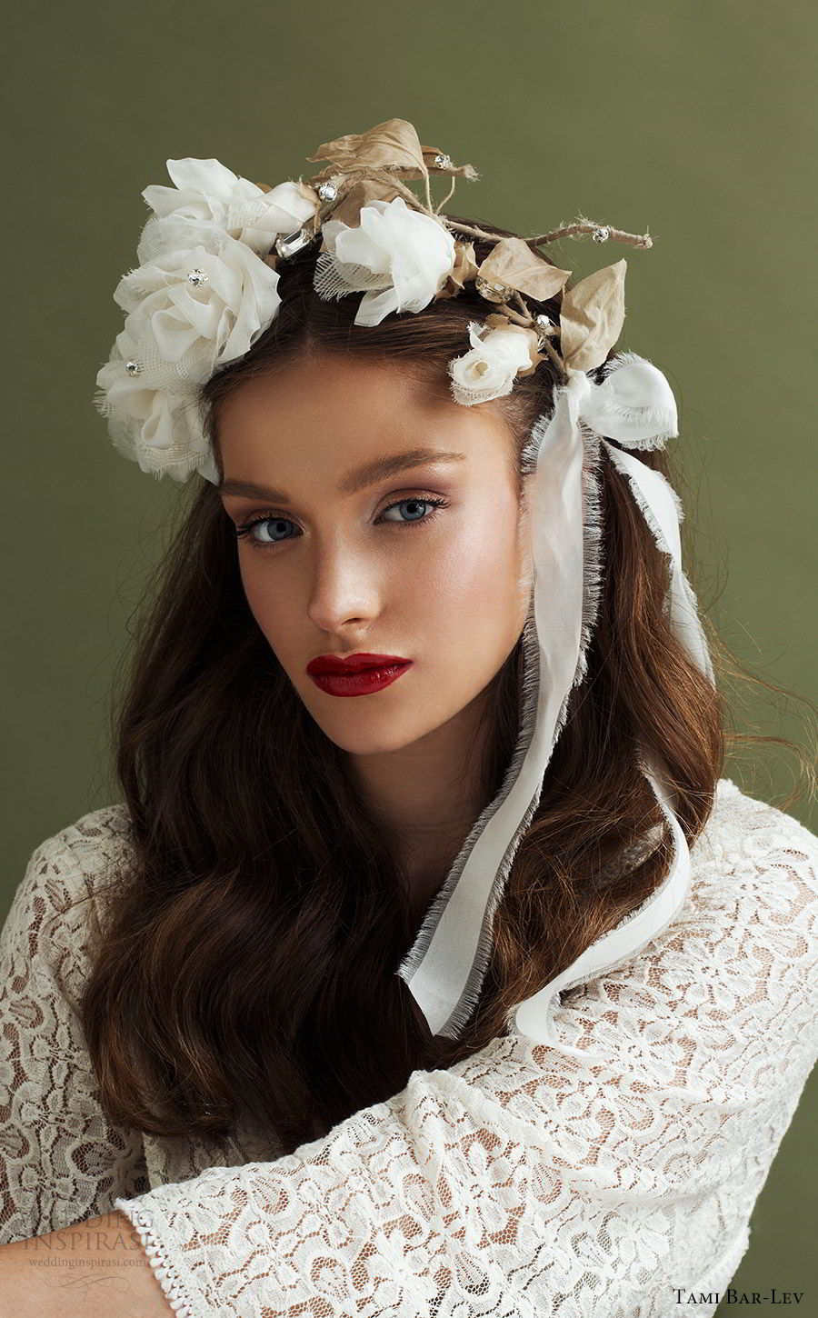 tami bar lev headpiece 2019 bridal hair accessories big dreams rose crown