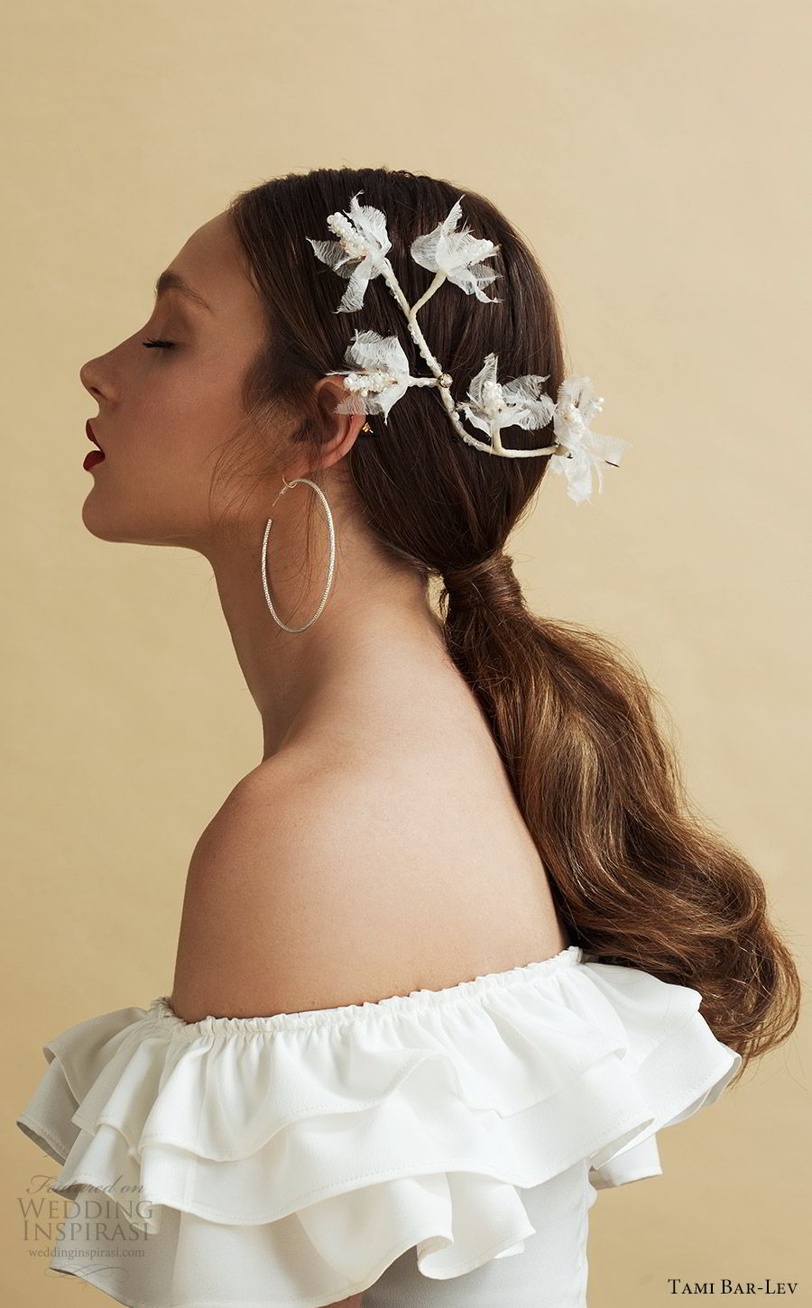 tami bar lev headpiece 2019 bridal hair accessories flirty flowers back piece hair accessory tami bar lev headpiece 2019 bridal hair accessories flirty flowers back piece hair accessory