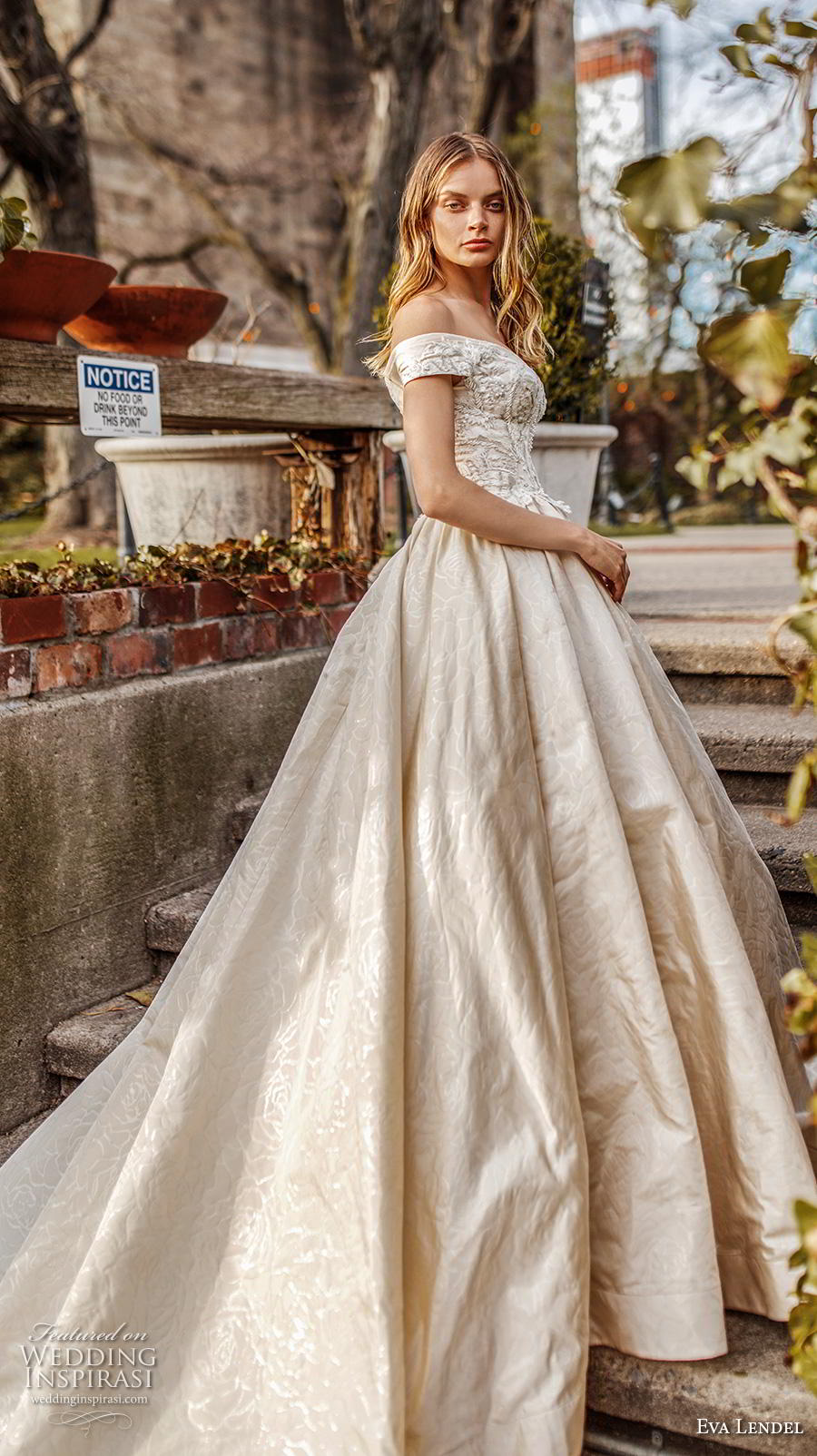 eva lendel 2019 bridal off the shoulder sweetheart neckline heavily embellished bodice princess ball gown a  line wedding dress chapel train (1) sdv