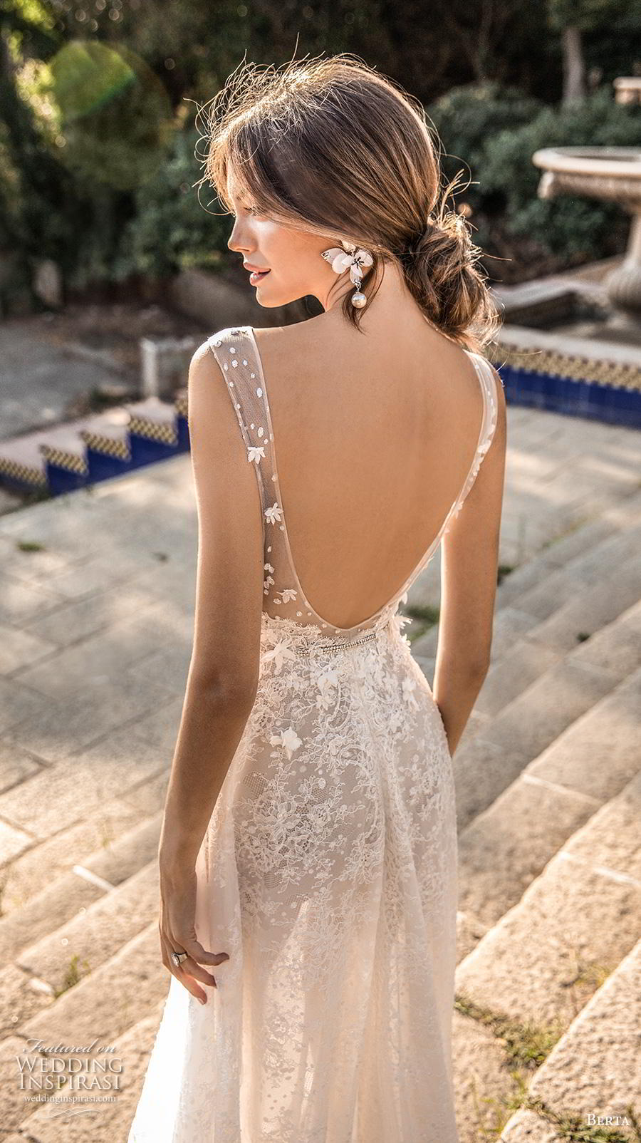 berta fall 2019 muse bridal sleeveless illusion bateau deep sweetheart neckline full embellishment elegant a  line wedding dress backless v back sweep train (14) zbv