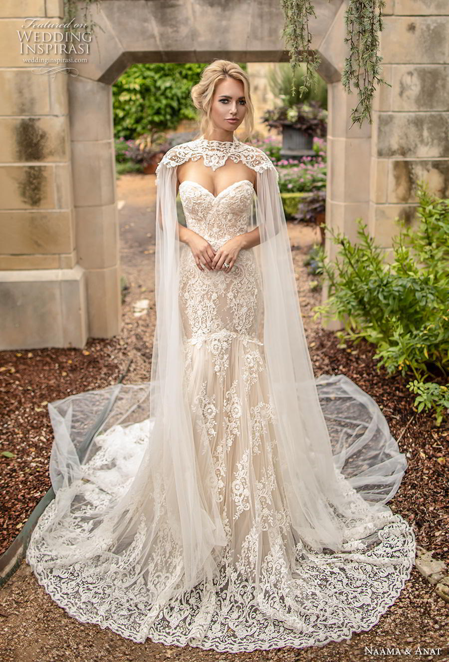 wedding dresses with capes 2019