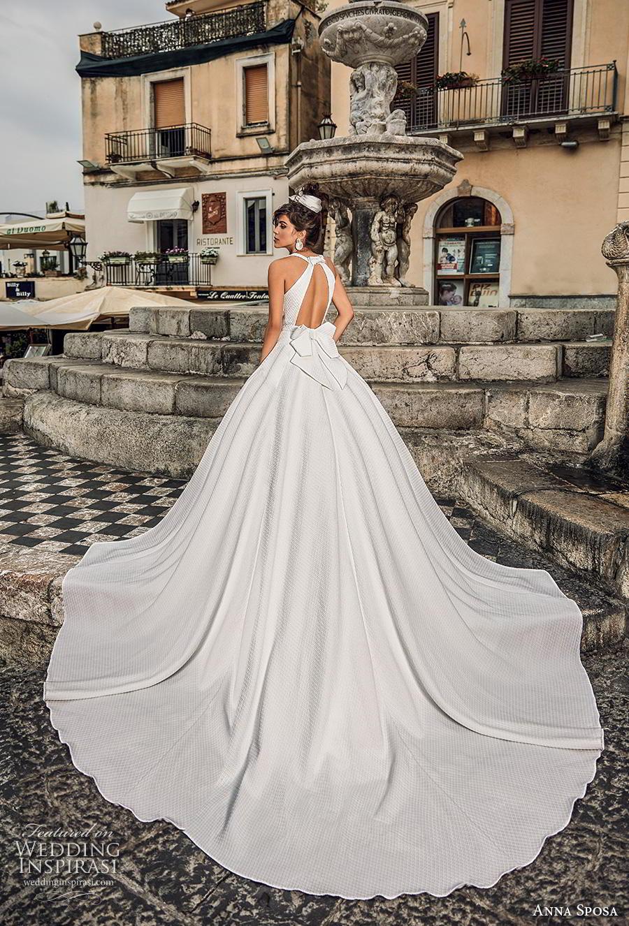 anna sposa 2019 bridal sleeveless v neck light embellishment simple princess ball gown a line wedding dress keyhole back royal train (4) bv anna sposa 2019 bridal sleeveless v neck light embellishment simple princess ball gown a line wedding dress keyhole back royal train (4) bv