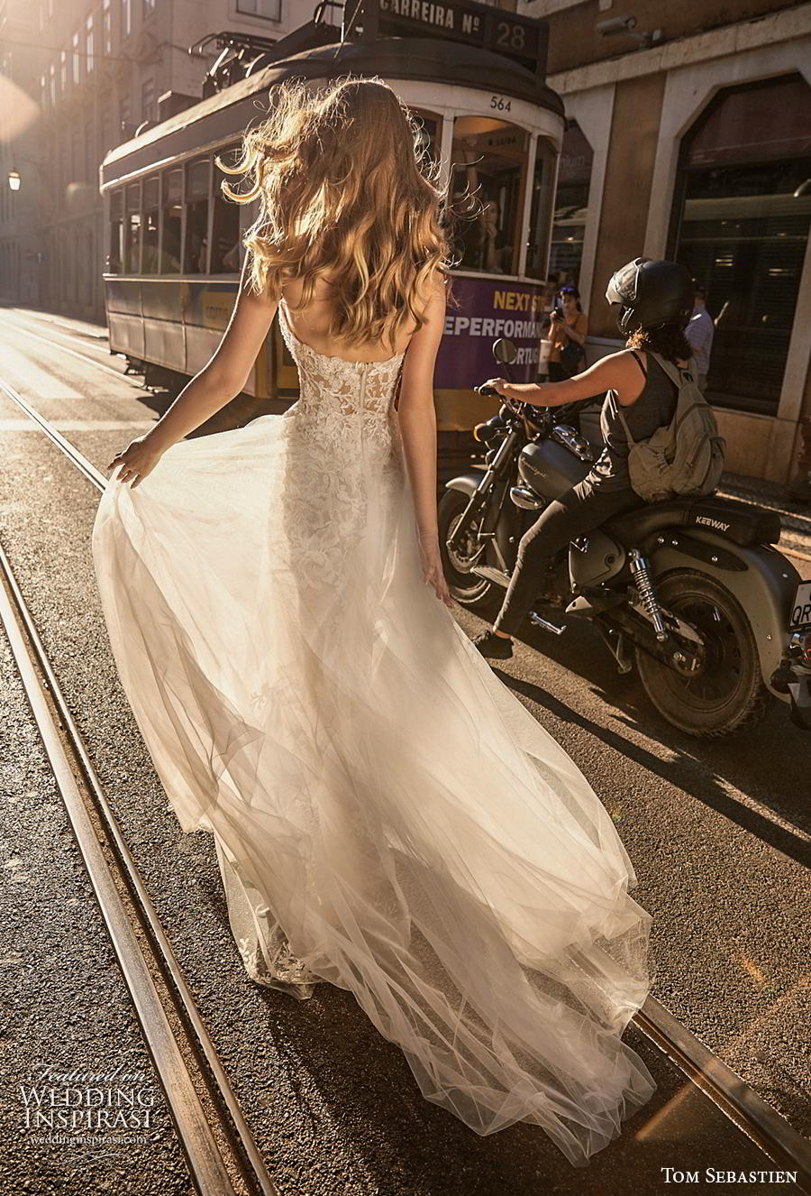 tom sebastian 2019 bridal strapless sweetheart neckline heavily embellished bodice romantic soft a line wedding dress (1) bv tom sebastian 2019 bridal strapless sweetheart neckline heavily embellished bodice romantic soft a line wedding dress (1) bv