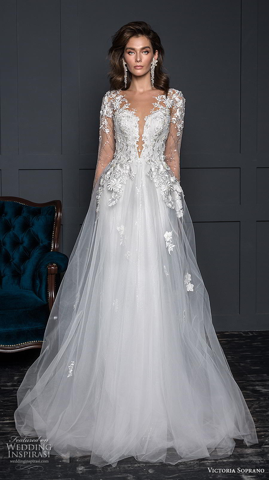 Victoria Soprano 2020 Wedding Dresses — “Chic Royal” Bridal Collection ...