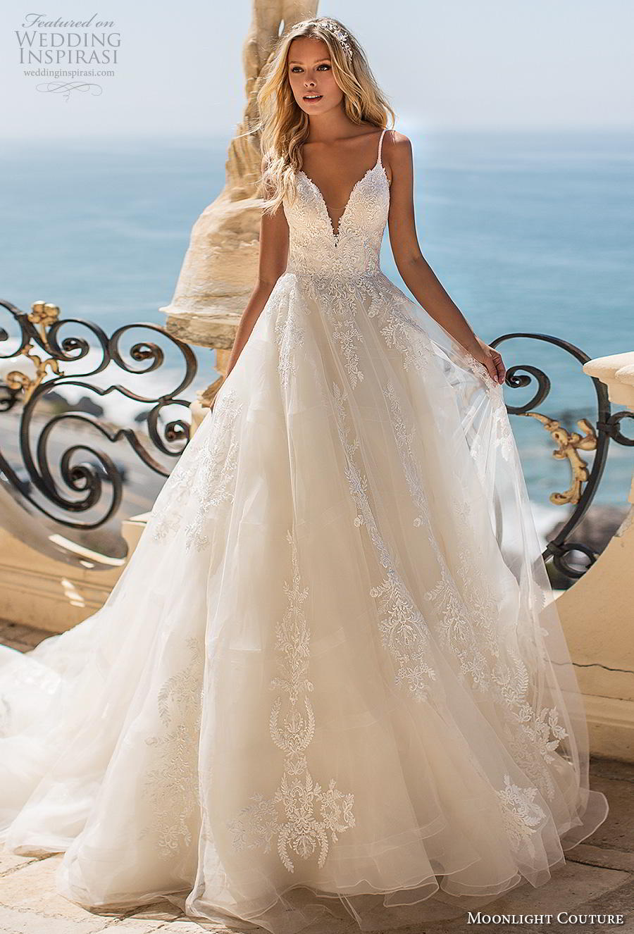 moonlight s2019 couture bridal sleeveless spaghetti strap deep sweetheart neckline heavily embellished bodice romantic a line wedding dress mid back chapel train (9) mv moonlight s2019 couture bridal sleeveless spaghetti strap deep sweetheart neckline heavily embellished bodice romantic a line wedding dress mid back chapel train (9) mv