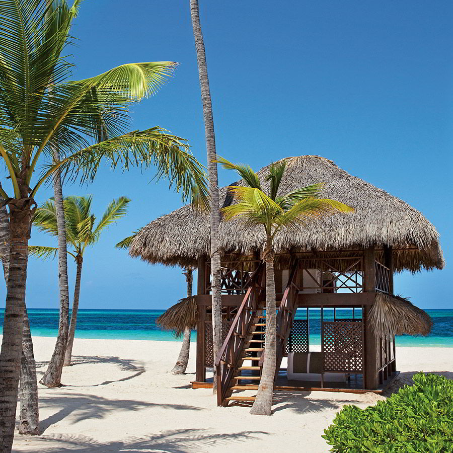 secrets royal beach punta cana dominican republic destination wedding venue honeymoon oceanfront private massage cabin beach seaside barefoot luxury