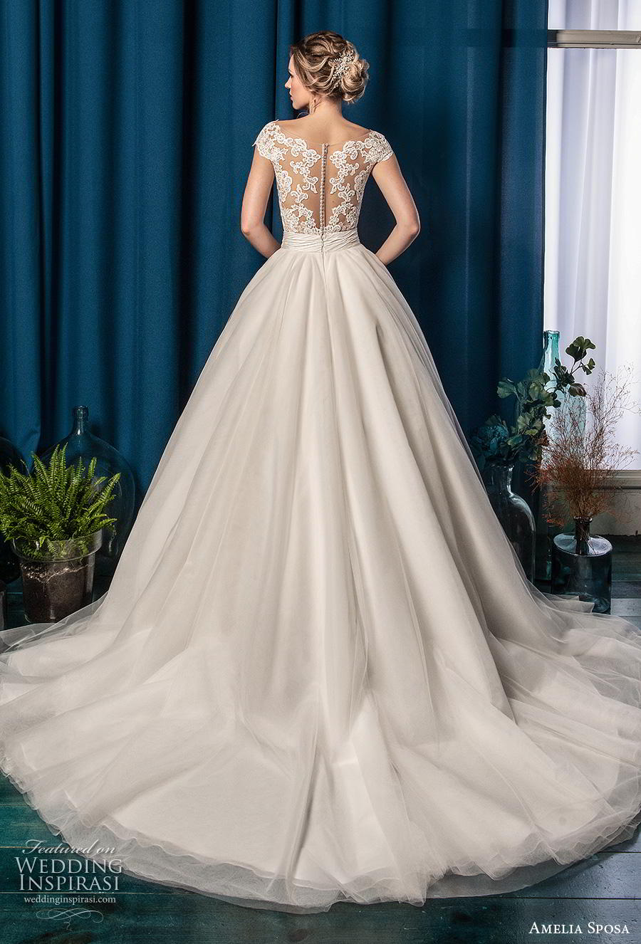 Amelia Sposa 2019 Wedding Dresses — “Elegance” Bridal Collection ...