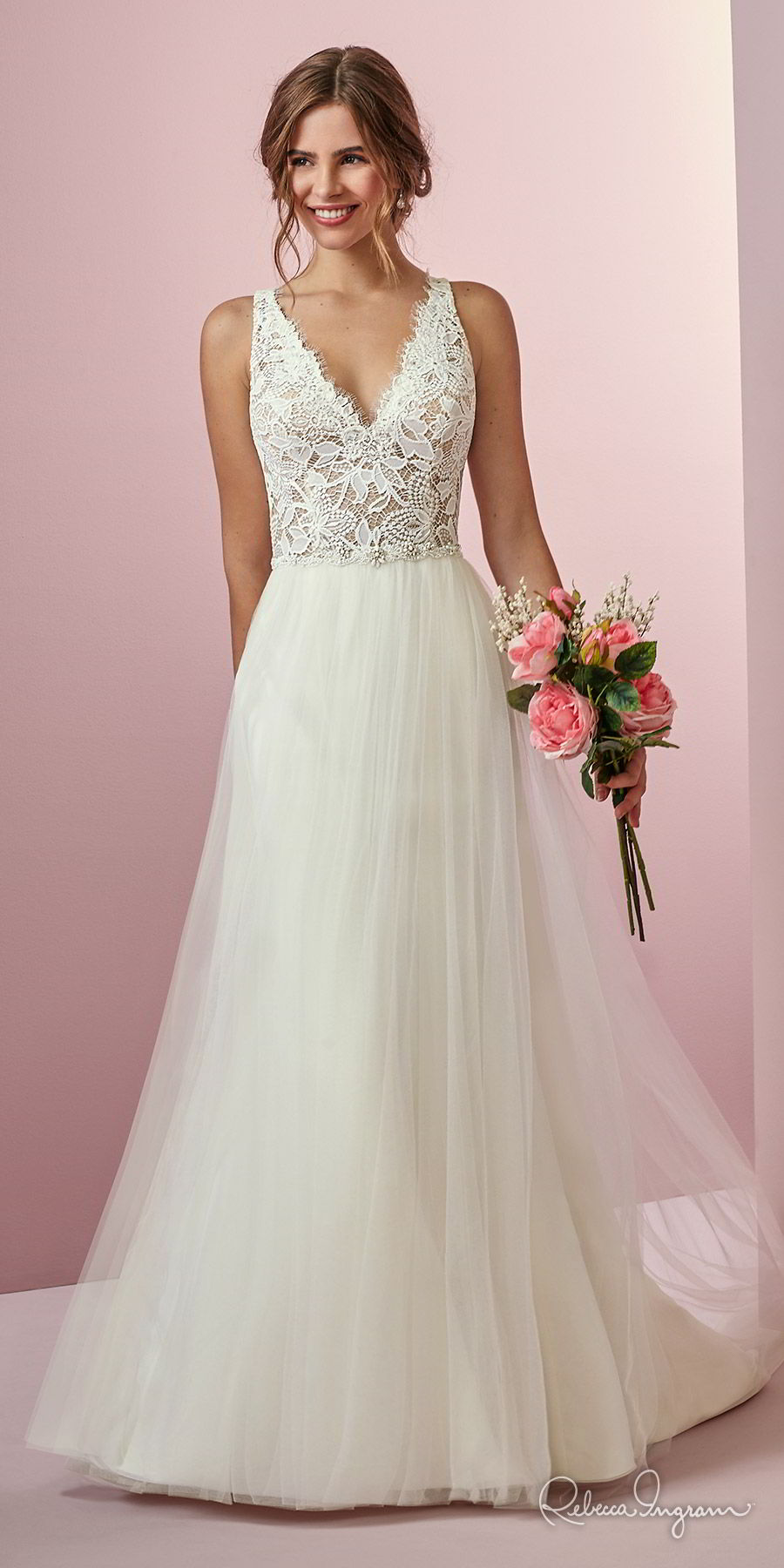 thick lace wedding dress