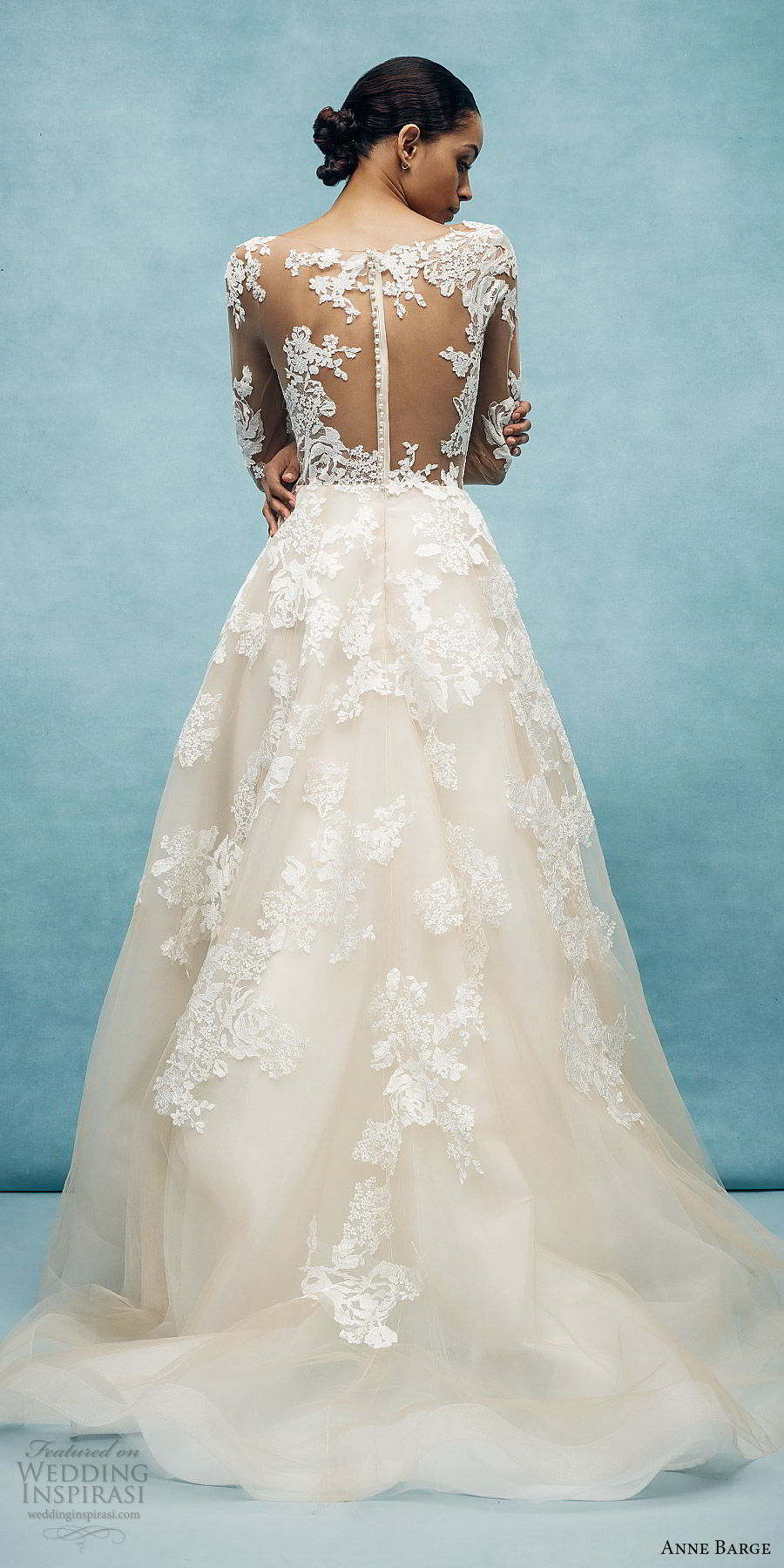 anne barge spring 2020 bridal illusion long sleeves sheer v neck sweetheart lace a line ball gown wedding dress (7) romantic classic chapel train bv anne barge spring 2020 bridal illusion long sleeves sheer v neck sweetheart lace a line ball gown wedding dress (7) romantic classic chapel train bv
