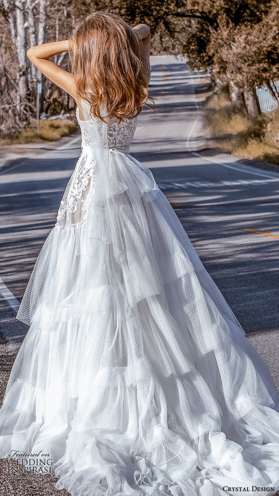crystal design 2020 couture bridal sleeveless halter neck lace bodice drop waist ball gown wedding dress (6) romantic boho chic chapel train bv crystal design 2020 couture bridal sleeveless halter neck lace bodice drop waist ball gown wedding dress (6) romantic boho chic chapel train bv