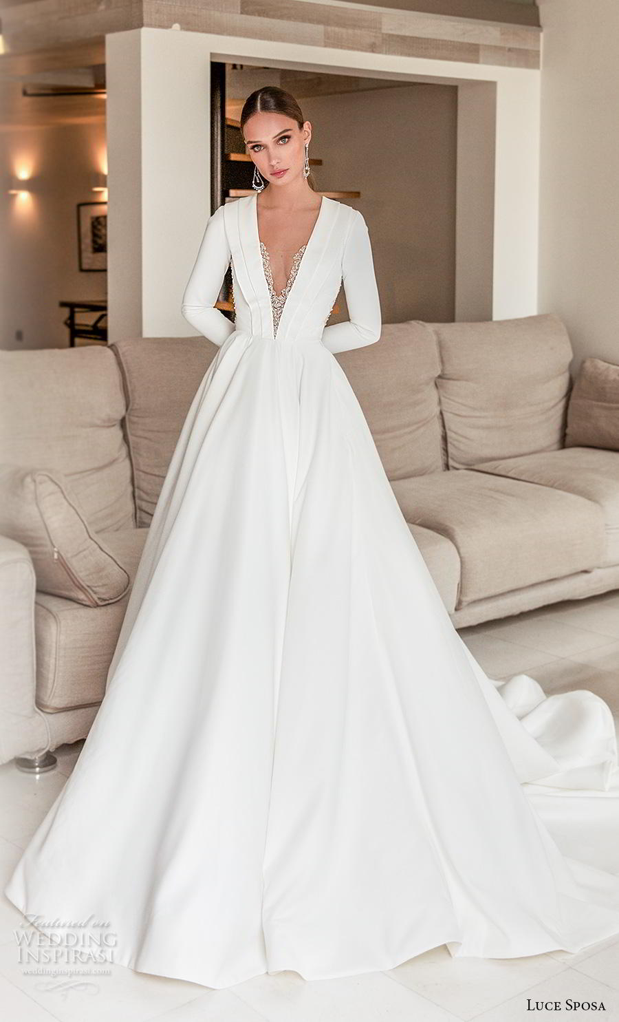 34 HQ Images A Simple Wedding Movie 2020 : Modest / Simple Ivory Spotted Wedding Dresses 2020 A-Line ...