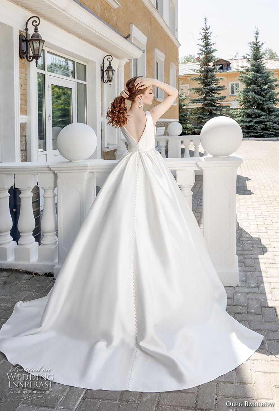 oleg baburow 2020 bridal sleeveless deep v neck simple minimalist elegant a  line wedding dress with pockets backless v back chapel train (12) bv