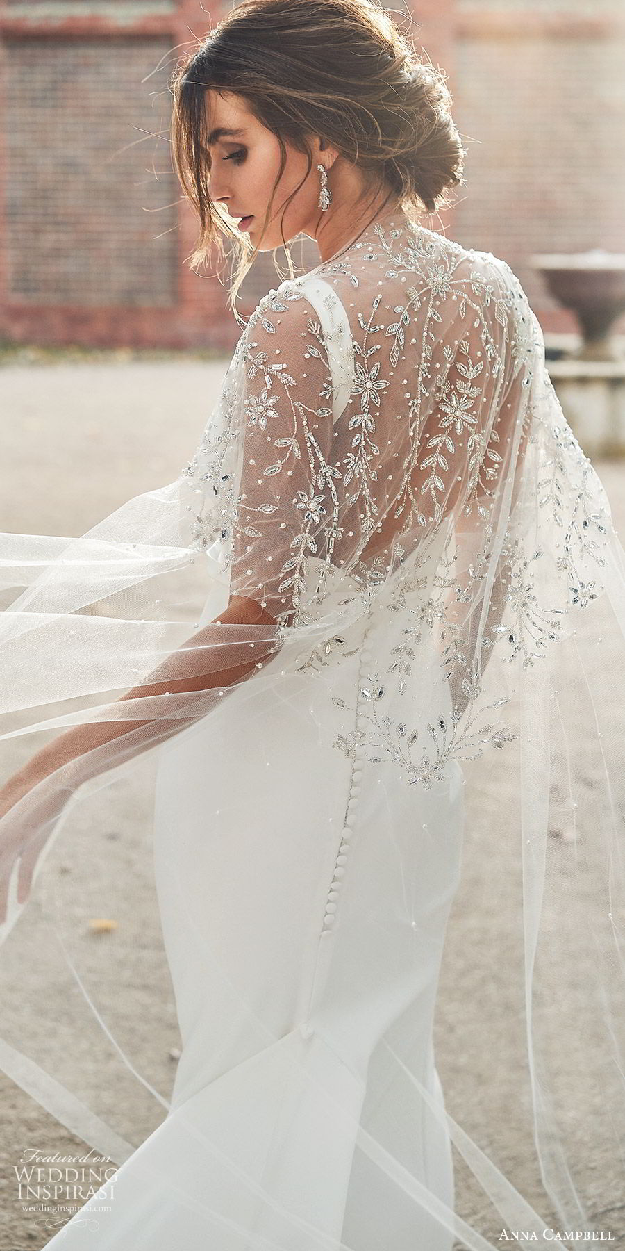 Modern wedding veils — Anna Campbell