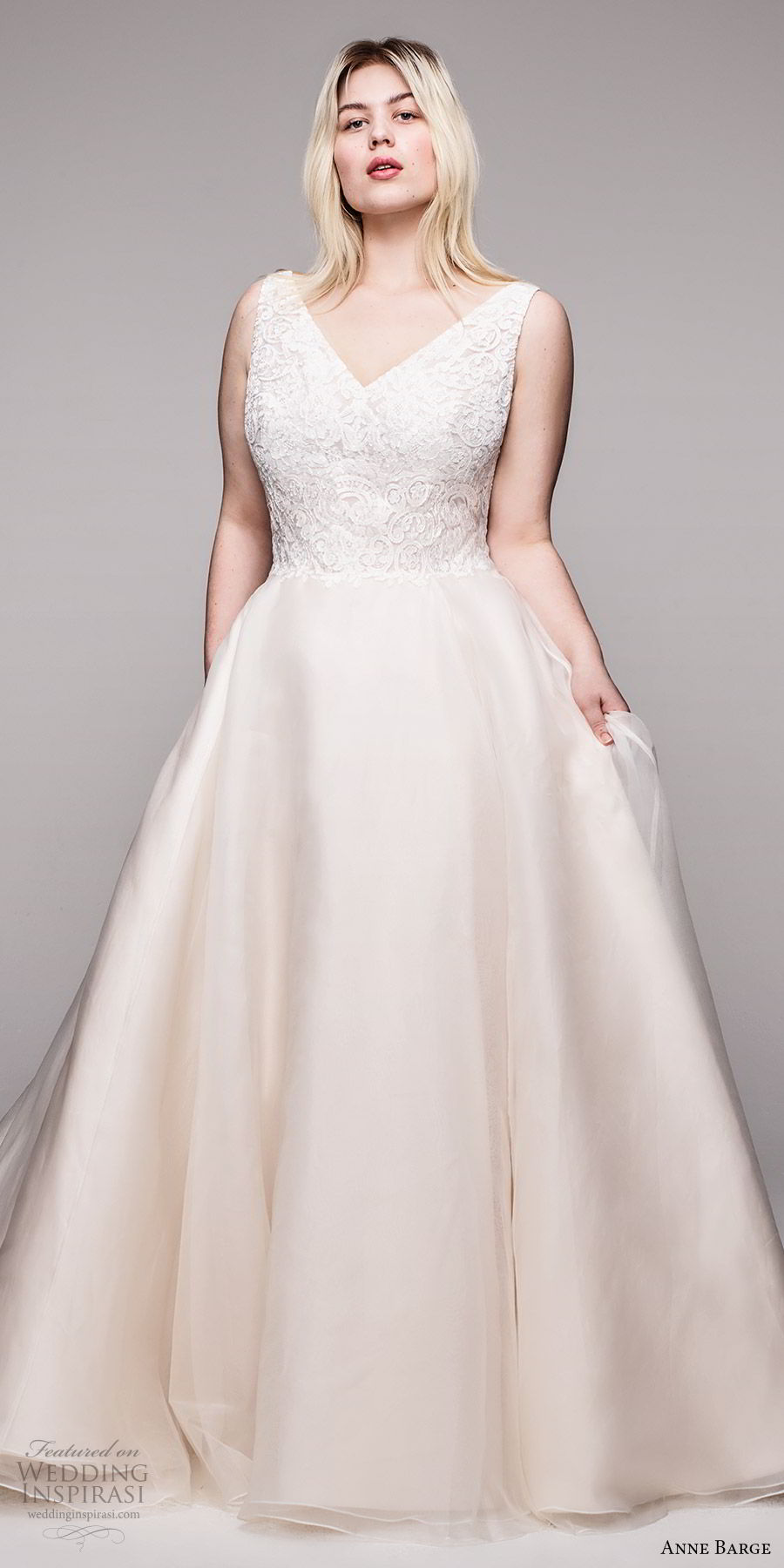 anne barge 2020 bridal plus size sleeveless thick straps v neckline embellished bodice a line ball gown wedding dress (12) elegant romantic blush champagne chapel train mv