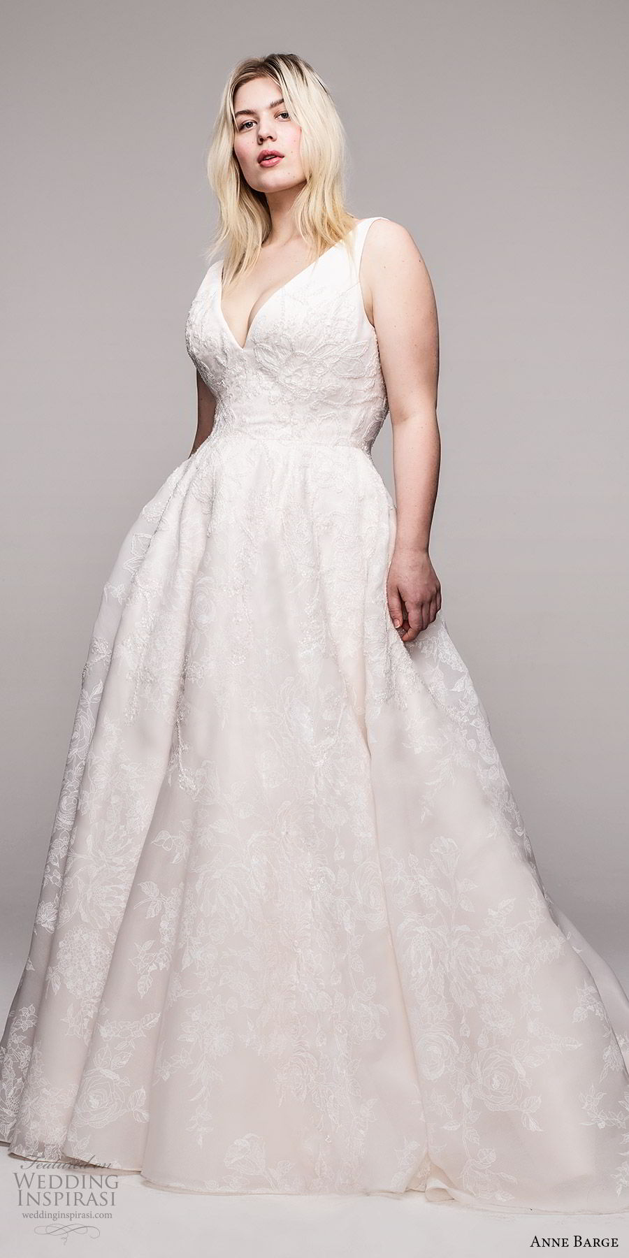 anne barge 2020 bridal plus size sleeveless thick straps v neckline fully embellished a line ball gown wedding dress (5) romantic elegant chapel train mv