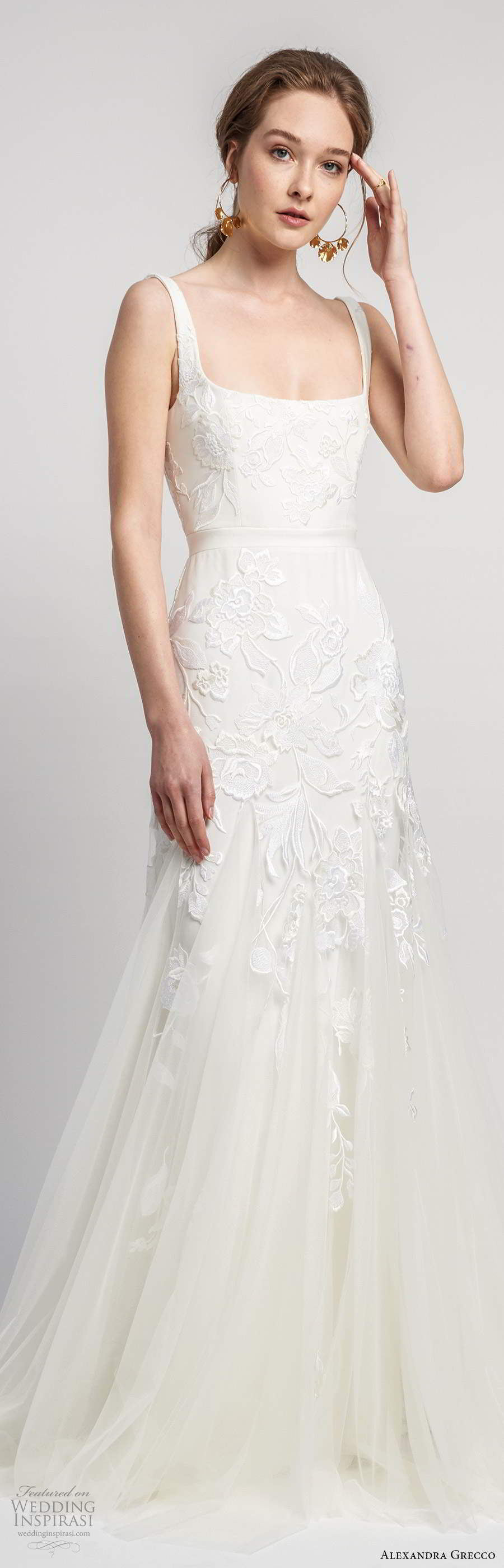 alexandra grecco 2020 bridal sleeveless thick straps square neckline fully embellished lace a line wedding dress square back chapel train (11) mv alexandra grecco 2020 bridal sleeveless thick straps square neckline fully embellished lace a line wedding dress square back chapel train (11) mv