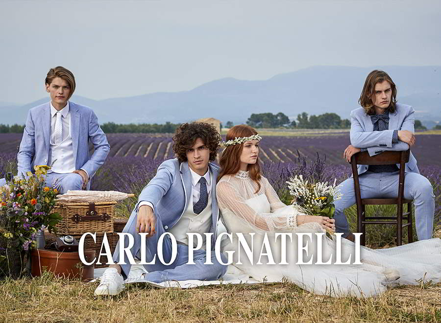 carlo pignatelli 2020 bridal evento menswear summer pastel skirt blue tuxedo suit cream white waistcoat (27) mv