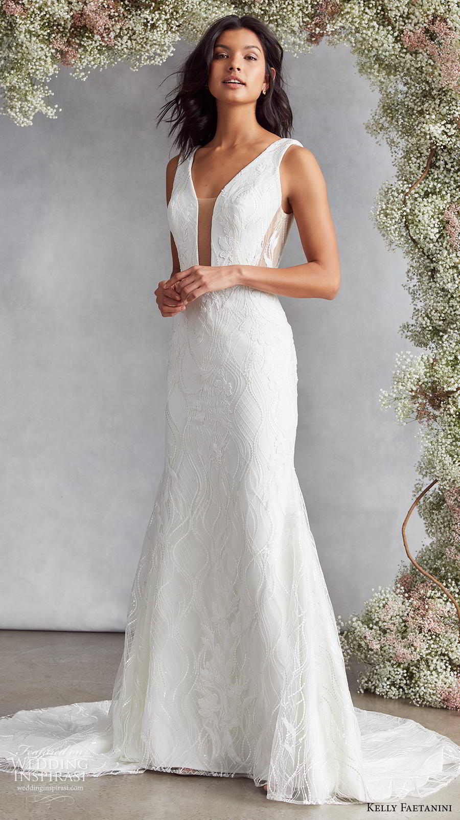 kelly faetanini fall 2020 bridal sleeveless funnel v neck light embellishment elegant fit and flare wedding dress backless v back medium train (18) mv kelly faetanini fall 2020 bridal sleeveless funnel v neck light embellishment elegant fit and flare wedding dress backless v back medium train (18) mv