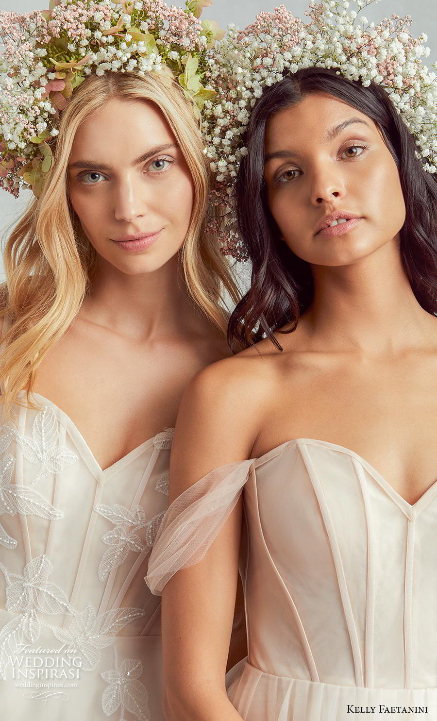 kelly faetanini fall 2020 bridal sleeveless v neck beautiful wedding gowns 2