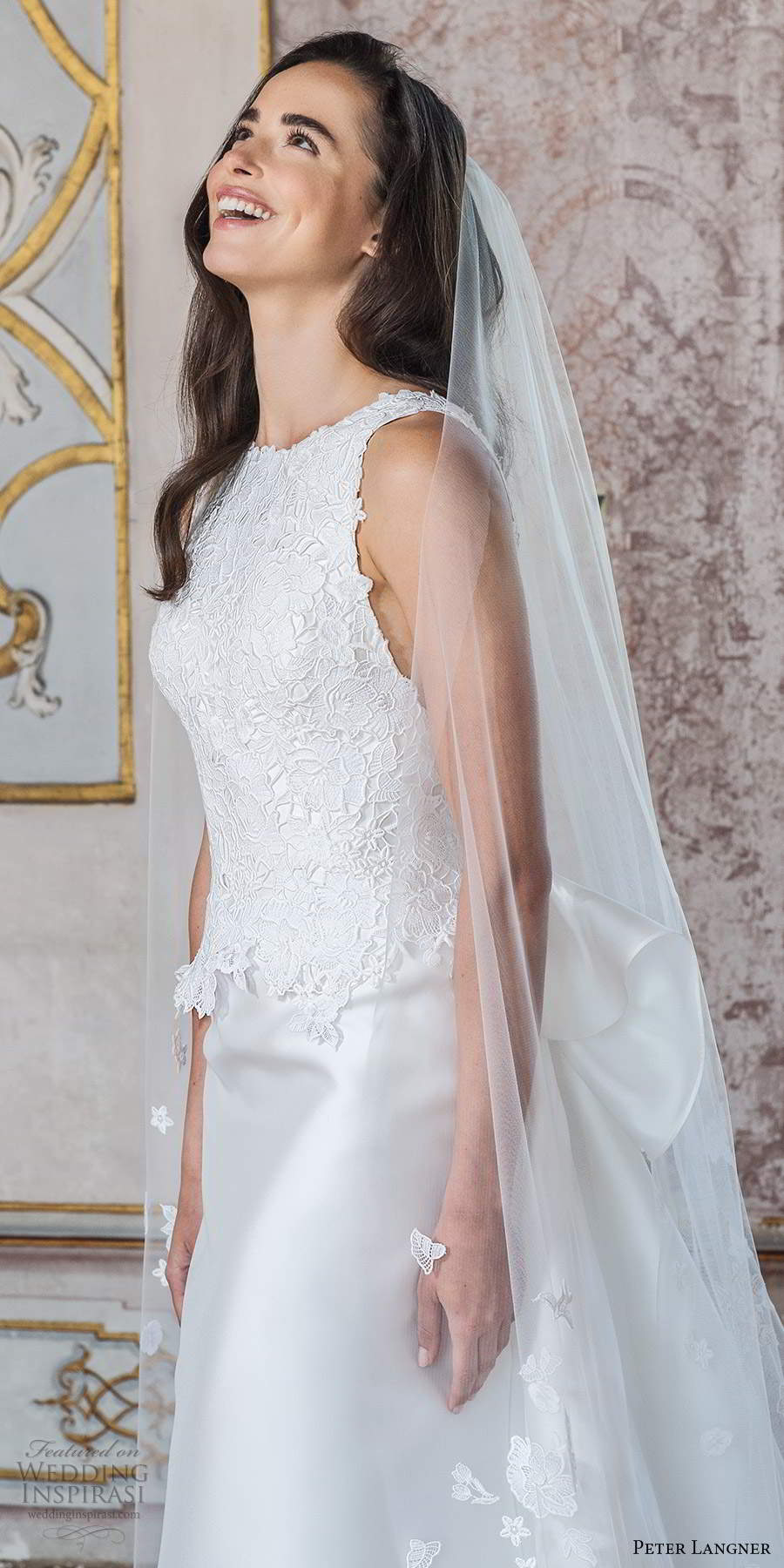 peter langner fall 2020 bridal sleeveless jewel neckline embellished bodice clean skirt a line ball gown wedding dress chapel train (18) mv peter langner fall 2020 bridal sleeveless jewel neckline embellished bodice clean skirt a line ball gown wedding dress chapel train (18) mv