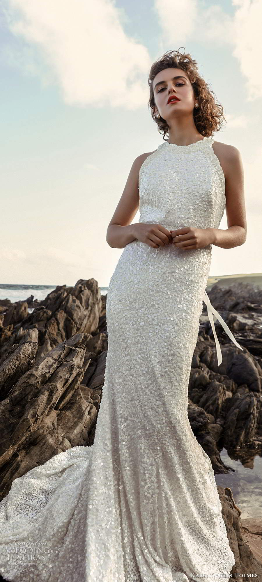 karen willis holmes 2020 bridal sleeveless halter neckline fully embellished sheath wedding dress chapel train (4) mv karen willis holmes 2020 bridal sleeveless halter neckline fully embellished sheath wedding dress chapel train (4) mv