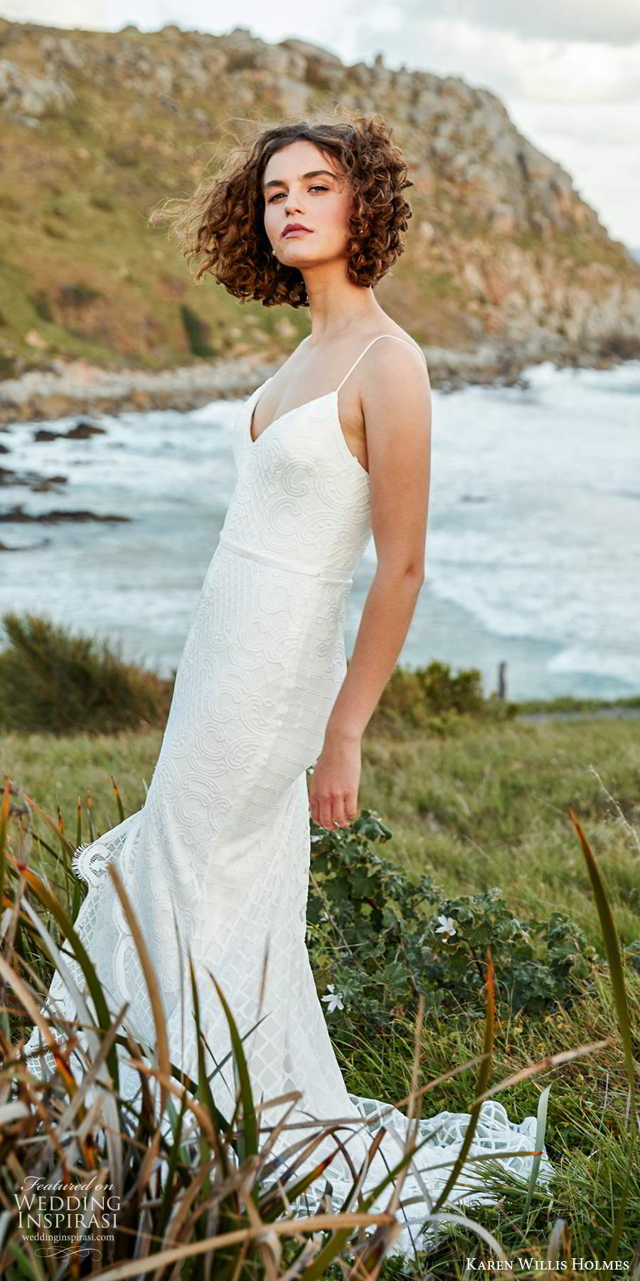 karen willis holmes 2020 bridal sleeveless thin straps v neckline embellished sheath wedding dress chapel train (6) sv karen willis holmes 2020 bridal sleeveless thin straps v neckline embellished sheath wedding dress chapel train (6) sv