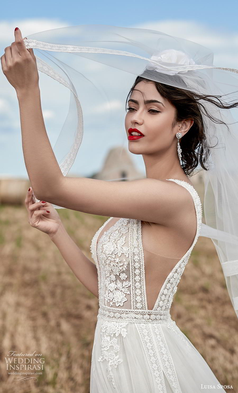 luisa sposa 2020 bridal sleeveless with strap deep plunging v neck heavily embellished bodice open side romantic soft a line wedding dress sweep train (8) zsdv luisa sposa 2020 bridal sleeveless with strap deep plunging v neck heavily embellished bodice open side romantic soft a line wedding dress sweep train (8) zsdv