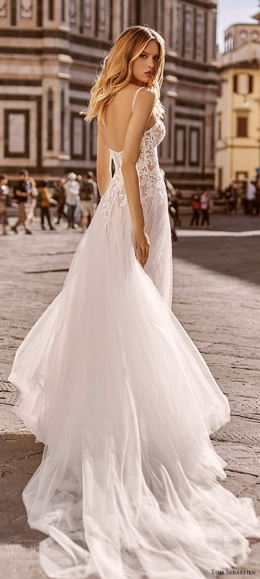 tom sebastien 2020 bridal sleeveless bow straps semi sweetheart neckline embellish bodice a line ball gown wedding dress chapel train (9) bv tom sebastien 2020 bridal sleeveless bow straps semi sweetheart neckline embellish bodice a line ball gown wedding dress chapel train (9) bv