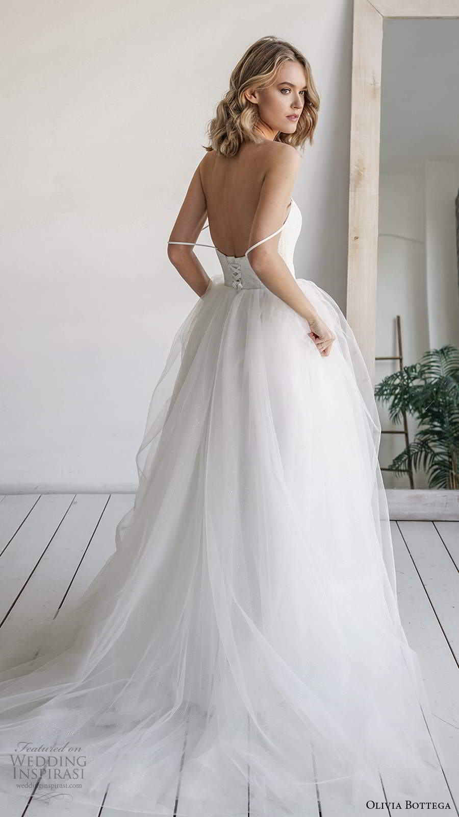 olivia bottega 2021 bridal sleeveless straps sweetheart neckline embellished bodice a line ball gown wedding dress chapel train (3) bv