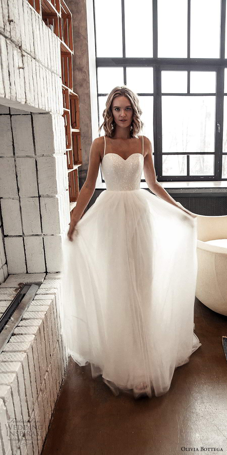 olivia bottega 2021 bridal sleeveless straps sweetheart neckline embellished bodice a line ball gown wedding dress chapel train (3) fv