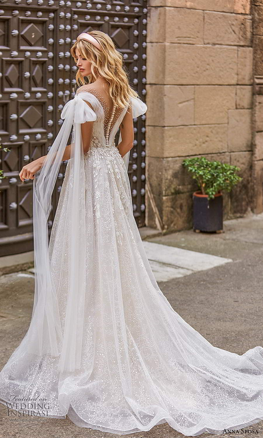 anna sposa 2021 bridal off shoulder straps ruched neckline fully embellished a line ball gown wedding dress chapel tain boho illusion v back chapel train (16) bv anna sposa 2021 bridal off shoulder straps ruched neckline fully embellished a line ball gown wedding dress chapel tain boho illusion v back chapel train (16) bv
