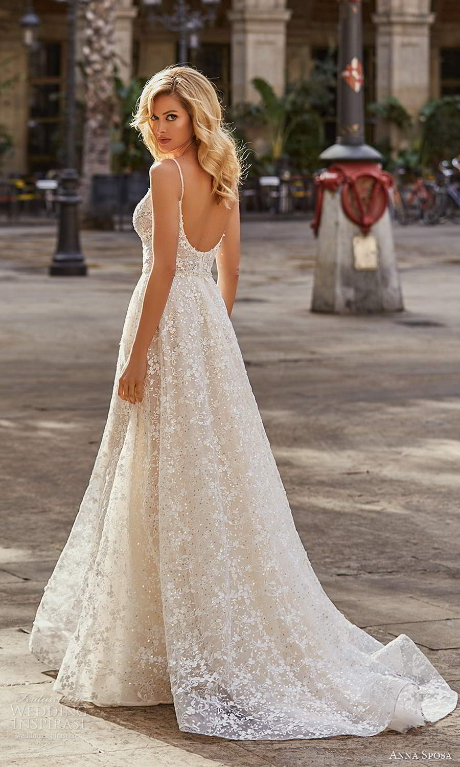 anna sposa 2021 bridal sleeveless thing straps v neckline fully embellished a line ball gown wedding dress chapel train scoop back (8) bv anna sposa 2021 bridal sleeveless thing straps v neckline fully embellished a line ball gown wedding dress chapel train scoop back (8) bv