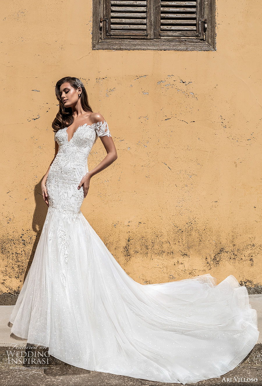 ari villoso 2021 bridal off the shoulder sweetheart neckline deep sweetheart necklne heavily embellished bodice elegant mermaid wedding dress mid back chapel train (16) mv ari villoso 2021 bridal off the shoulder sweetheart neckline deep sweetheart necklne heavily embellished bodice elegant mermaid wedding dress mid back chapel train (16) mv
