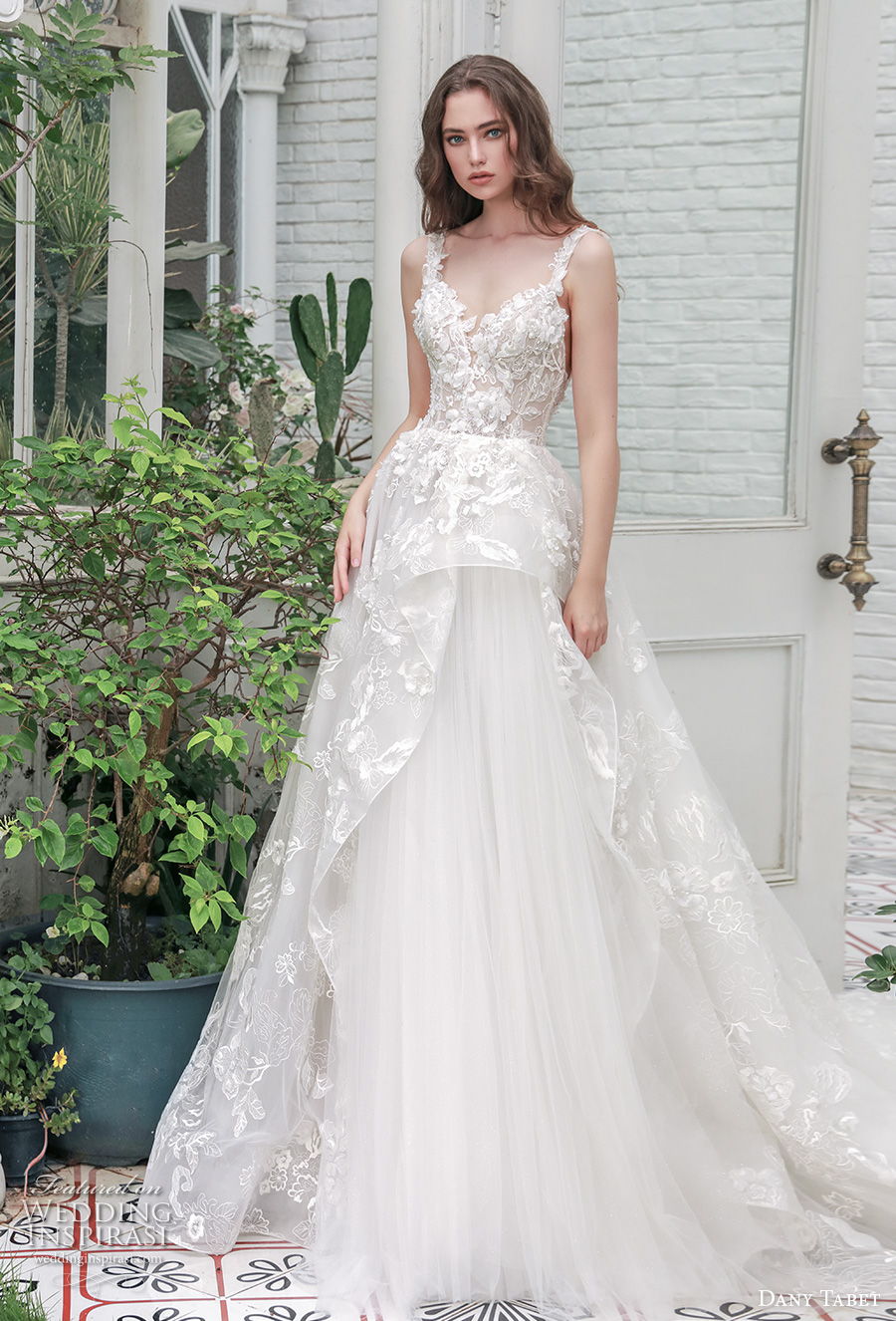 dany tabet 2021 emerge bridal sleeveless thin strap diamond neck full embellishment romantic a line wedding dress low back chapel train (1) mv dany tabet 2021 emerge bridal sleeveless thin strap diamond neck full embellishment romantic a line wedding dress low back chapel train (1) mv