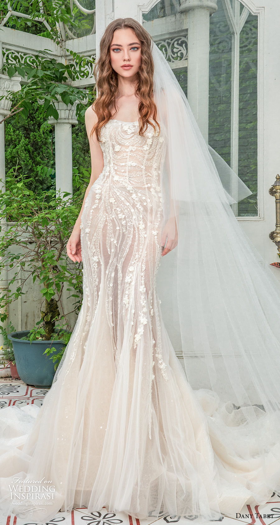 dany tabet 2021 emerge bridal strapless semi sweetheart neckline heavily embellished bodice glamorous champagne fit and flare wedding dress mid back chapel train (9) mv dany tabet 2021 emerge bridal strapless semi sweetheart neckline heavily embellished bodice glamorous champagne fit and flare wedding dress mid back chapel train (9) mv