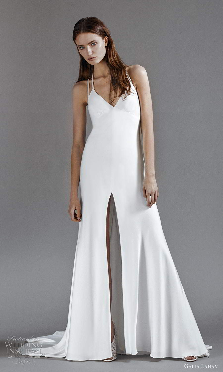 galia lahav 2021 rtw bridal sleeveless double straps v neckline clean minimalist a line wedding dress slit skirt chapel train (5) mv galia lahav 2021 rtw bridal sleeveless double straps v neckline clean minimalist a line wedding dress slit skirt chapel train (5) mv